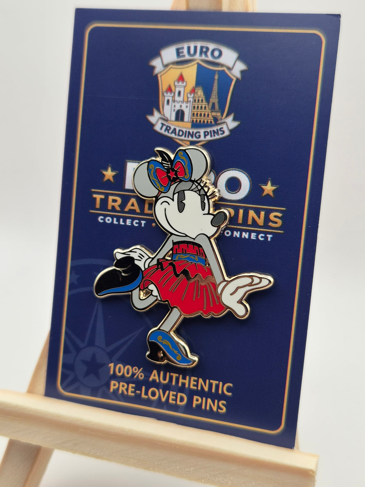 Dumbo style Minnie Mouse - Minnie Mouse The Main Attraction - 100% Authentic Disney Pin