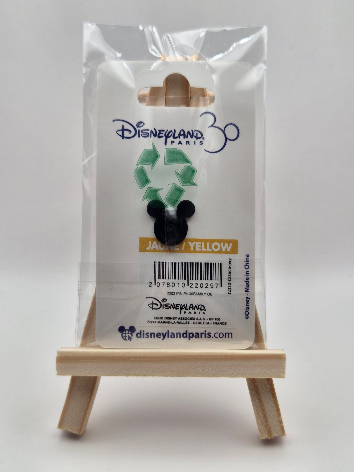 Mickey Mouse - 30th Anniversary Pass Annuel Exclusive - Disneyland Paris Pin
