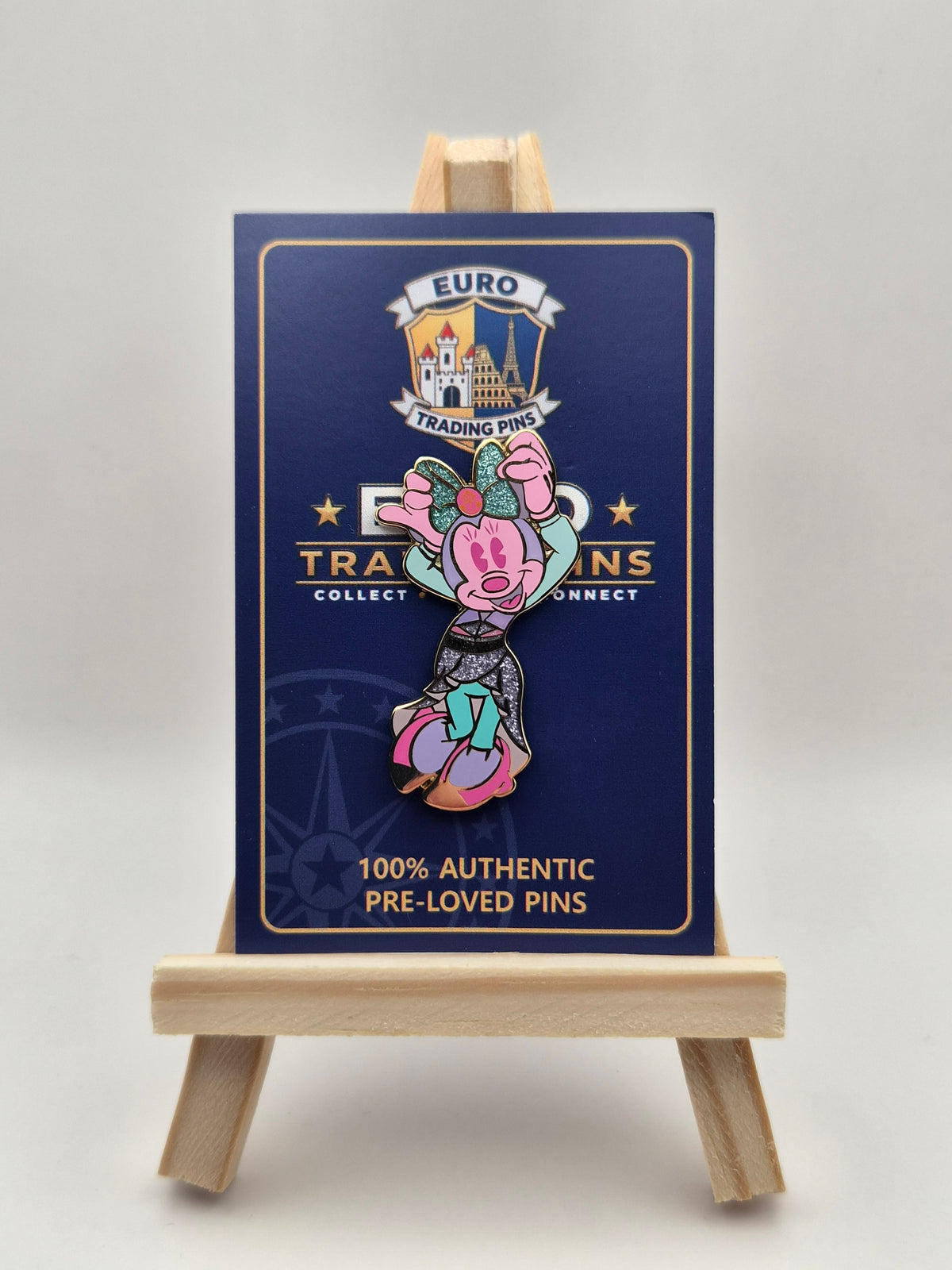 It's a Small World style Minnie Mouse - Minnie Mouse The Main Attraction - 100% Authentic Disney Pin