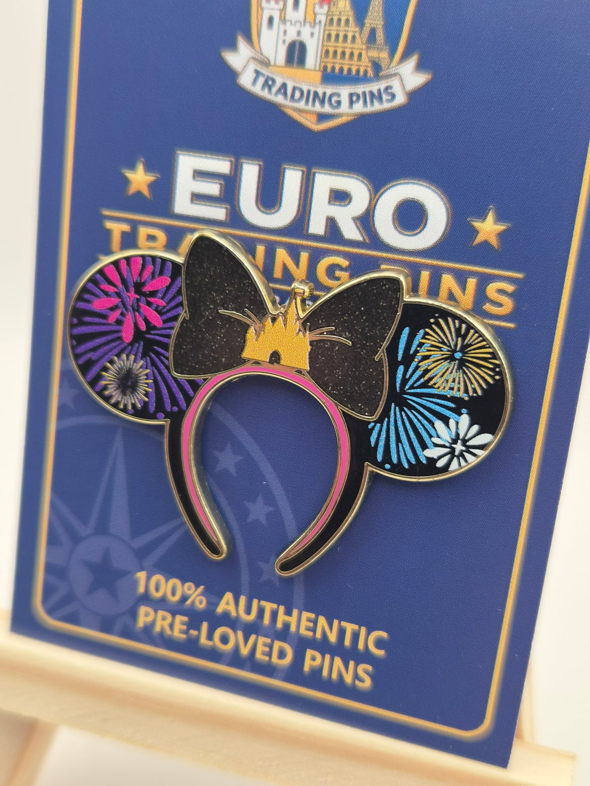 Nighttime Spectacular Minnie Mouse Ears - Minnie Mouse The Main Attraction - 100% Authentic Disney Pin