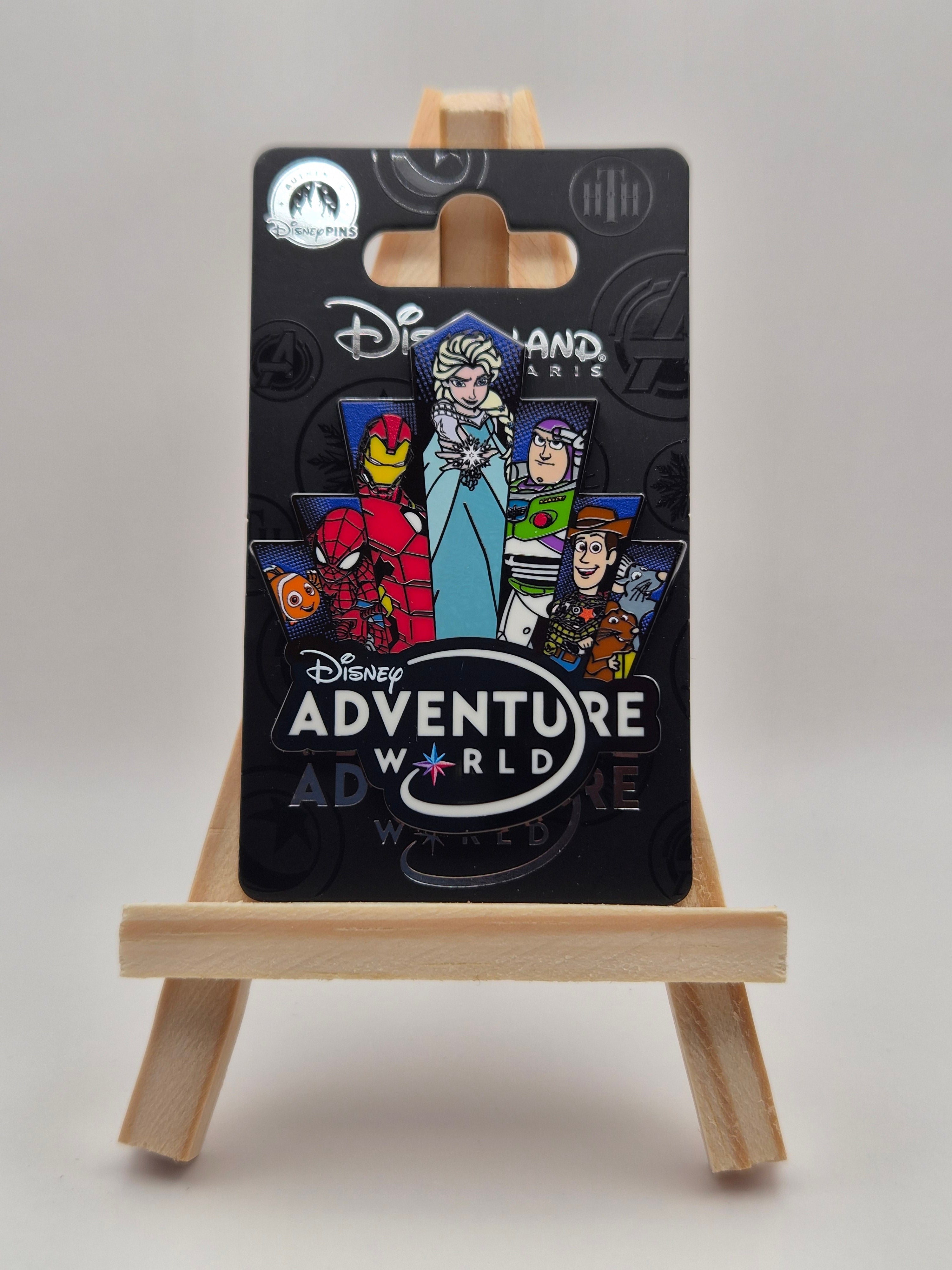 Disney Adventure World - Characters - Disneyland Paris Pin