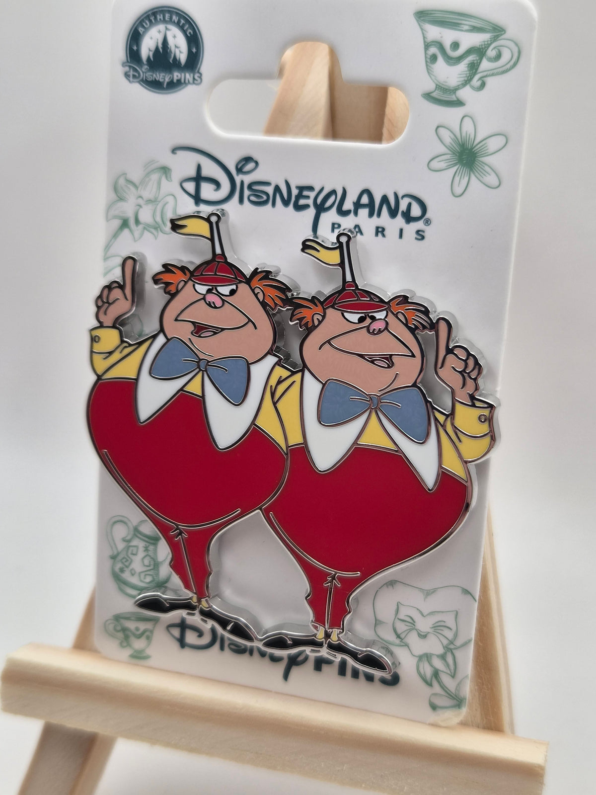 Tweedledum and Tweedledee - Alice in Wonderland - Disneyland Paris Pin