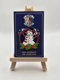 Snowman - It's a Small World Mystery Christmas Mystery Series - 100% Authentic Disney Pin