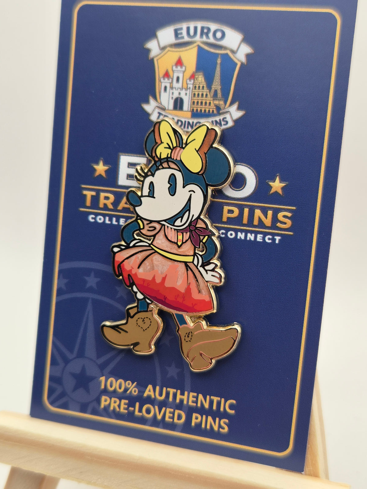 Big Thunder Mountain style Minnie - Minnie Mouse The Main Attraction - 100% Authentic Disney Pin