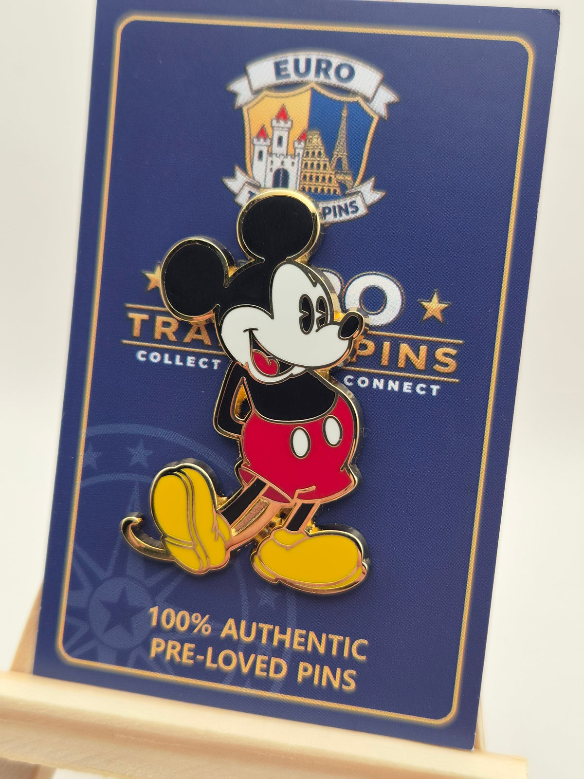 Mickey Mouse - Classic with Hands behind Back - 100% Authentic Disney Pin