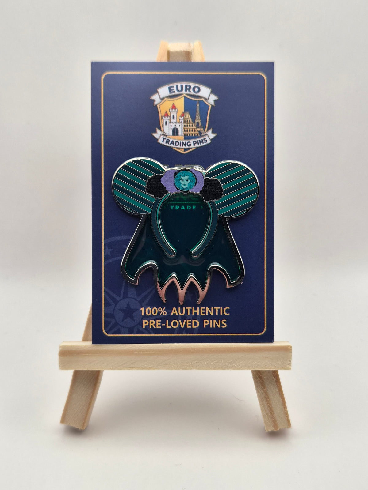 Haunted Mansion Minnie Mouse Ears - Minnie Mouse The Main Attraction - 100% Authentic Disney Pin