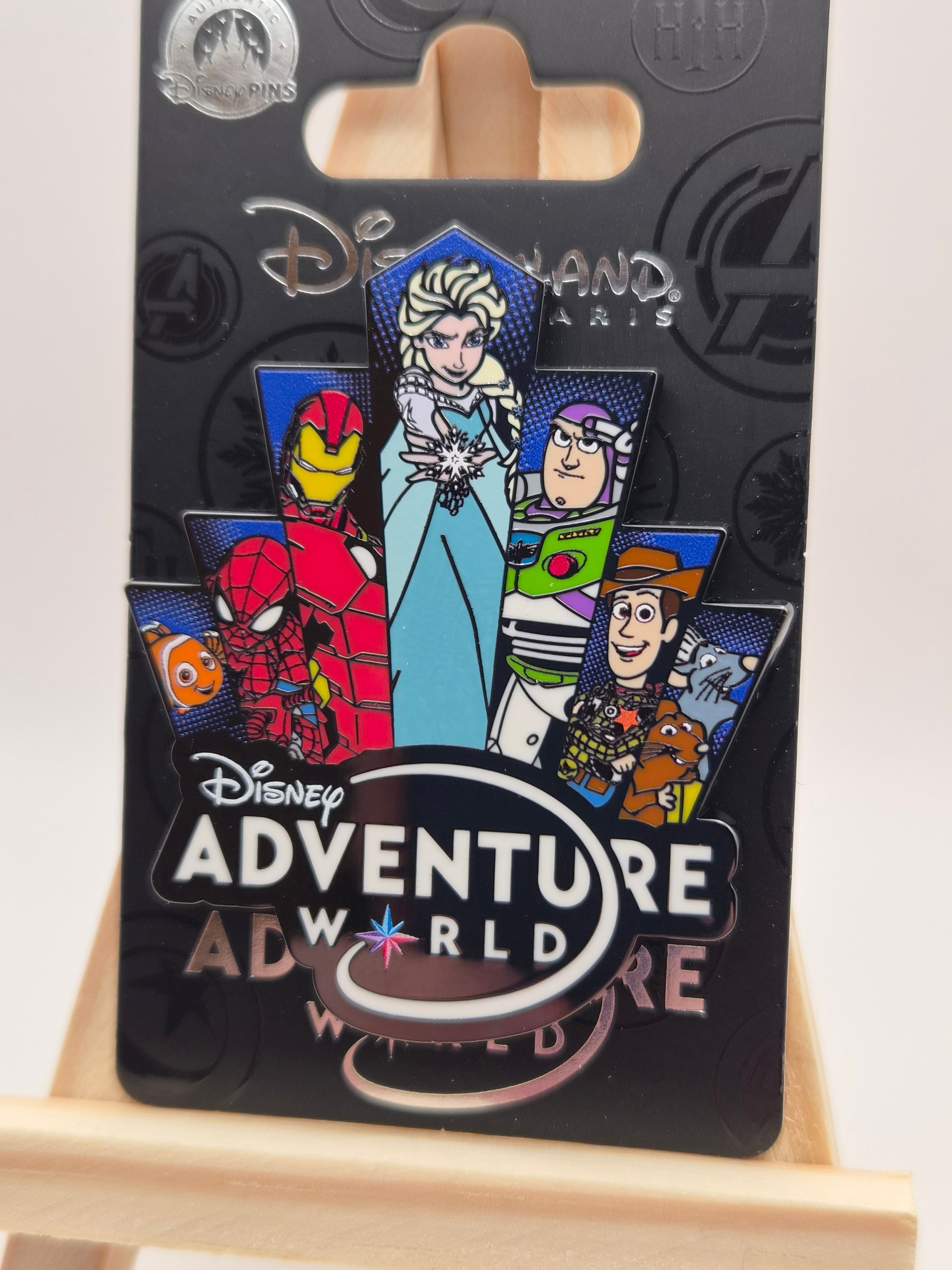Disney Adventure World - Characters - Disneyland Paris Pin