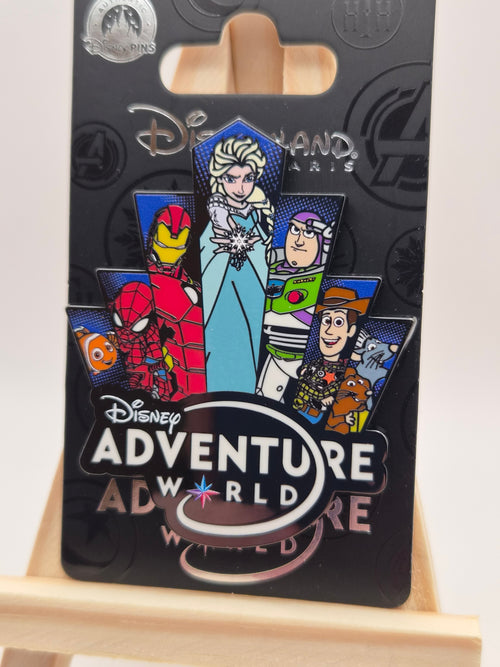 Disney Adventure World - Characters - Disneyland Paris Pin