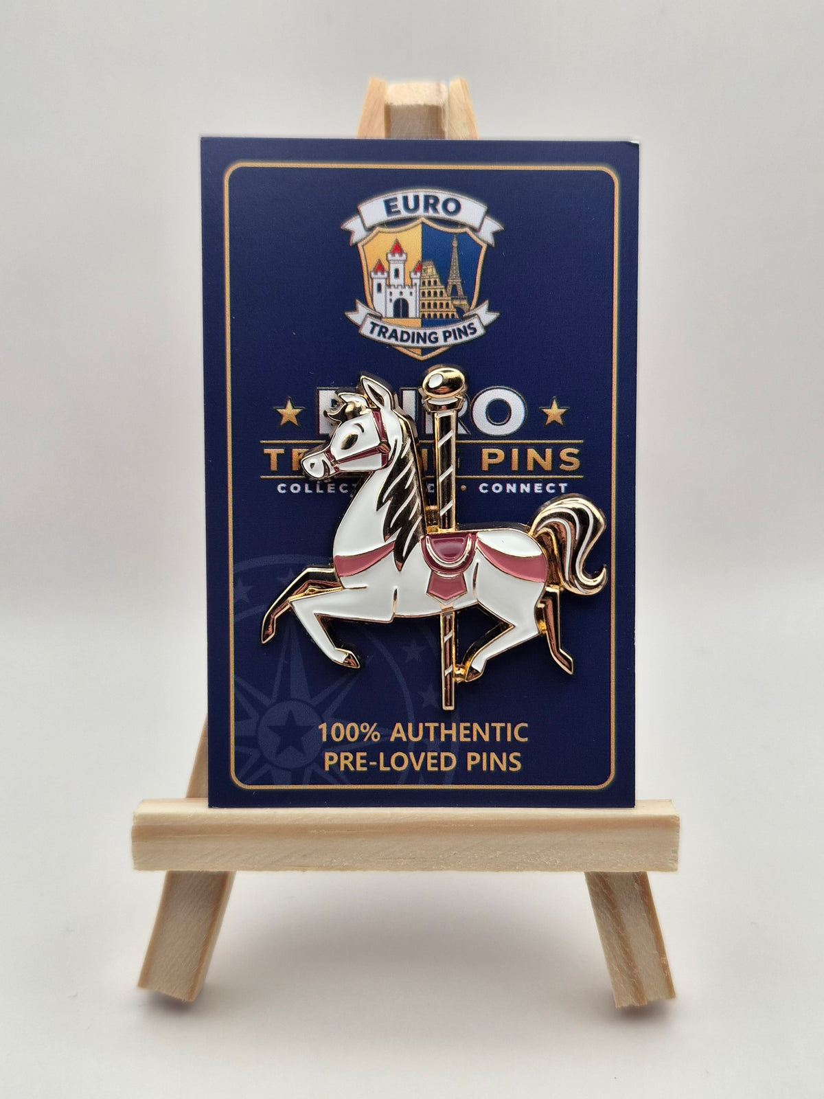 King Arthur Carrousel Horse - Minnie Mouse The Main Attraction - 100% Authentic Disney Pin