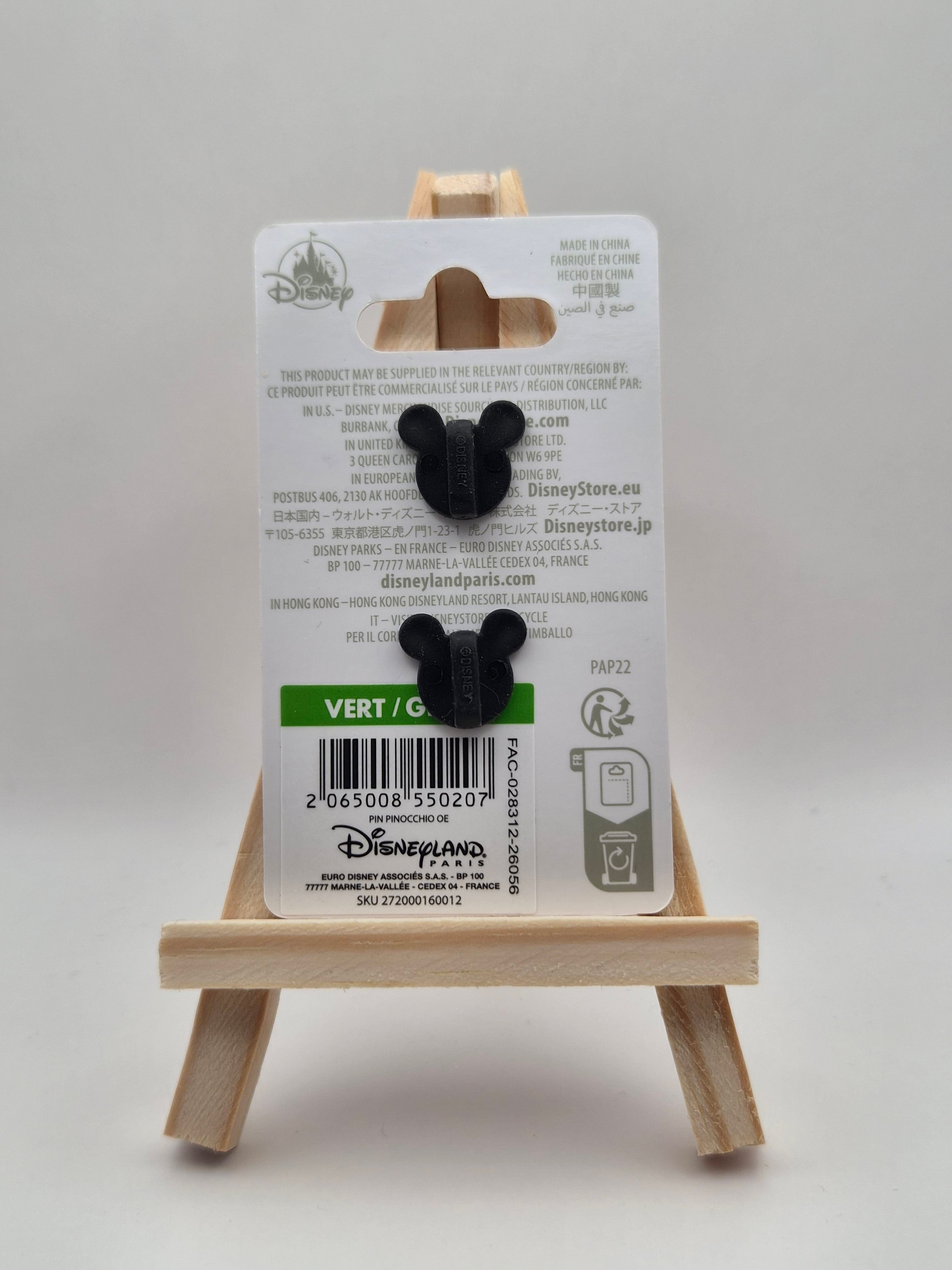 Pinocchio - Shy - Disneyland Paris Pin