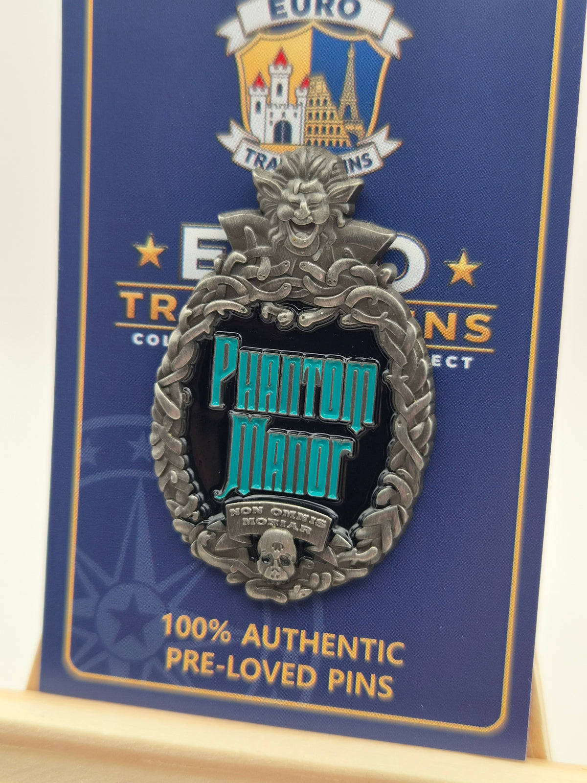 Phantom Manor Sign - Disneyland Paris - 100% Authentic Disney Pin