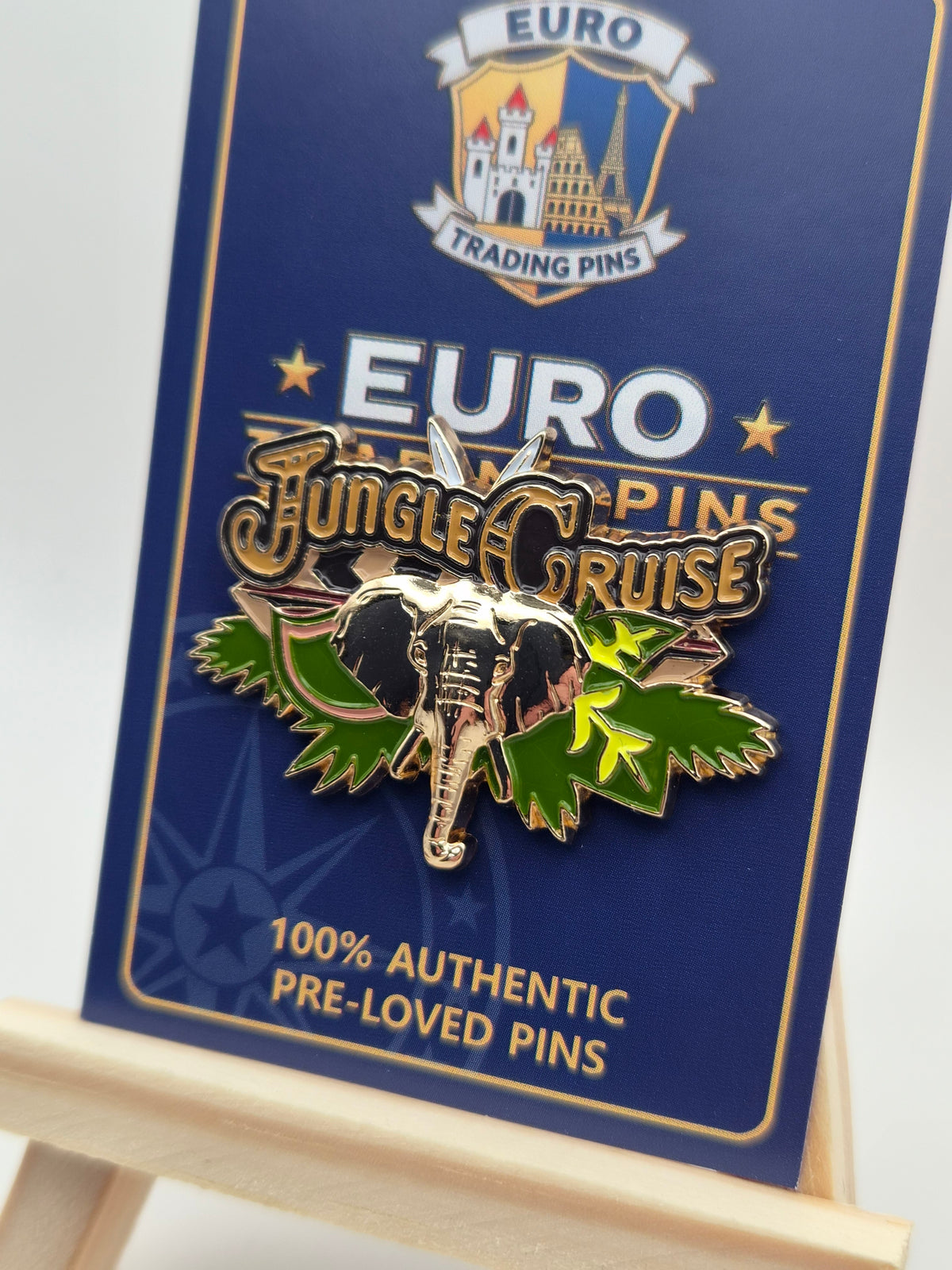 Jungle Cruise Logo - Minnie Mouse The Main Attraction - 100% Authentic Disney Pin