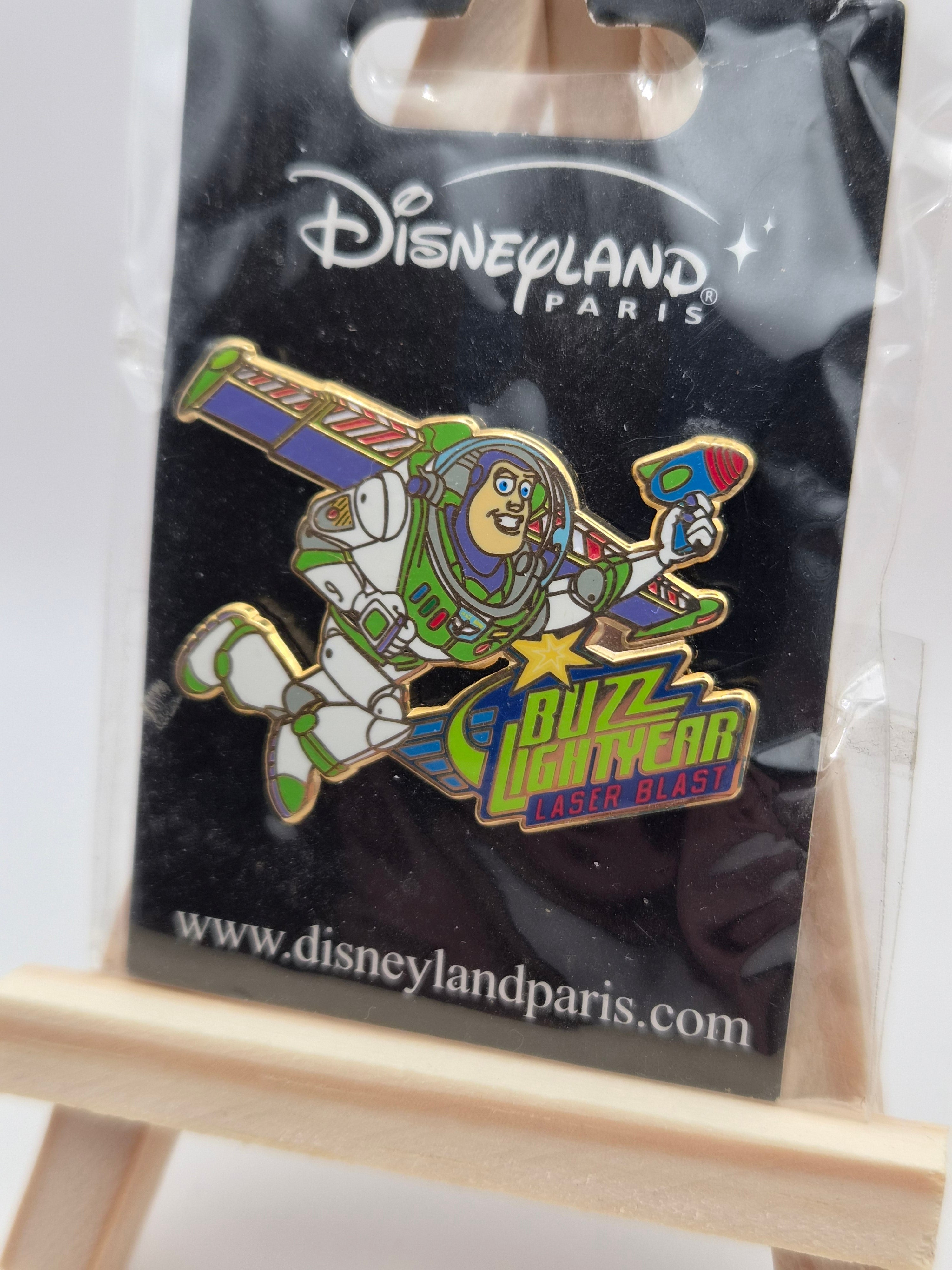 Buzz Lightyear Laser Blast - Attraction Logo - Disneyland Paris Pin