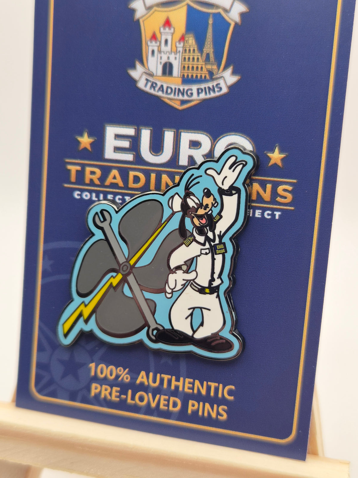 Goofy Engineering Department - Disney Cruise Line Exclusive - 100% Authentic Disney Pin