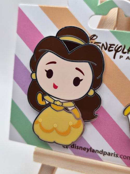 Belle and Chip - Beauty and the Beast Set of 2 - Disneyland Paris Pin